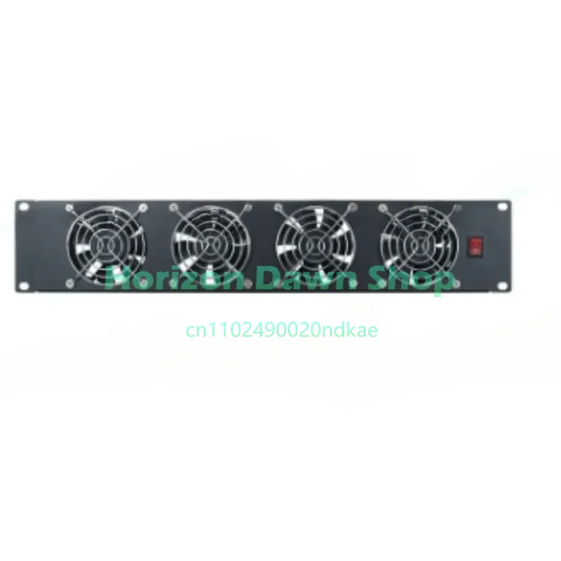 19 Inch Server Rack Mount 3U 220V High Power Exhaust Cooling Fan Panel With Lightning Protection