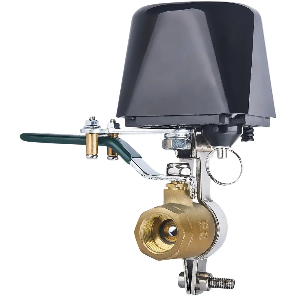App Integration Black Smart Valve Motor Torque 30-60kgf.cm Radio Range 30 Meters ABS Construction For Irrigation