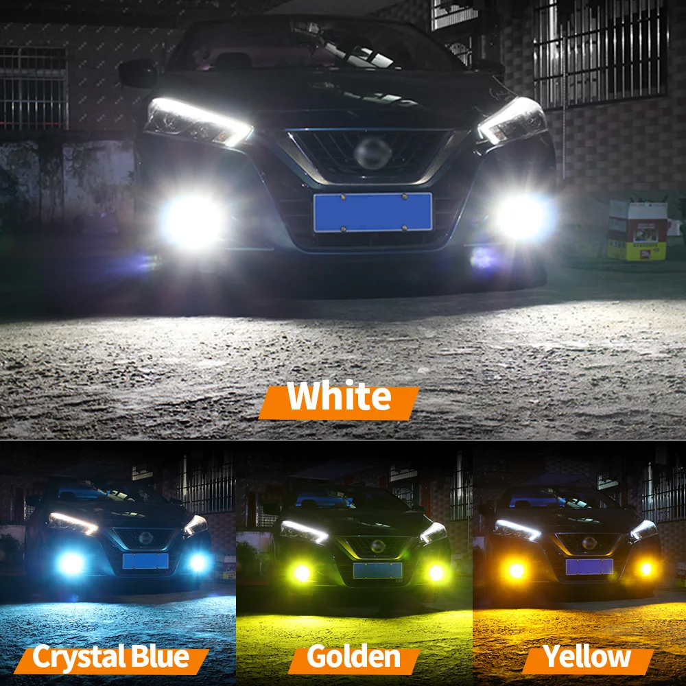 2pcs LED Front Fog Light Bulb Accessories For Kia Sorento 1 2 3 2002-2019 2006 2007 2008 2009 2010 2011 2012 2013 2014 2015 2016