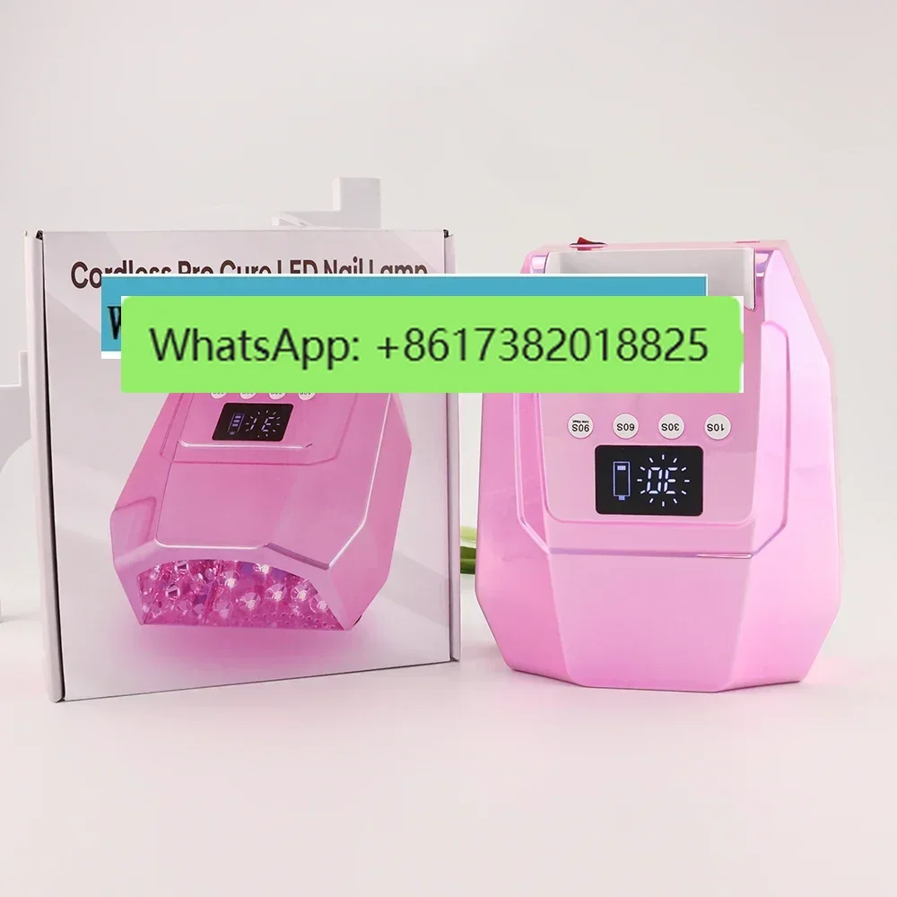 96W LED Nail Light Rechargeable Battery UV