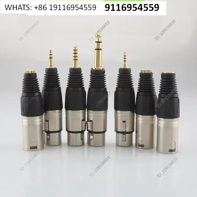 Nutrick DAC Decodes Quad-Core XLR Balanced Male-Female 2.5/3.5/6.35/4.4 Headphone Adapter
