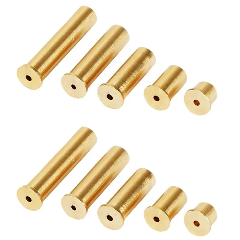 A64T 10 PCS for Golf Weight Tip Metal for Golf Weighted Spike Reusable for Golf Club Weight Head Accessories for Iron Shafts