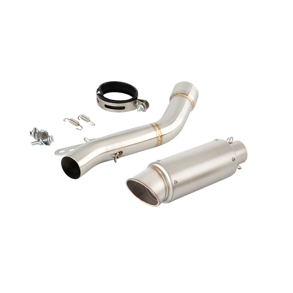 1200S / R Escape Exhaust Muffler With High Level Mid Link Pipe Slip-on Motorcycle For Ducati Monster 821 / 1200 2020-2024