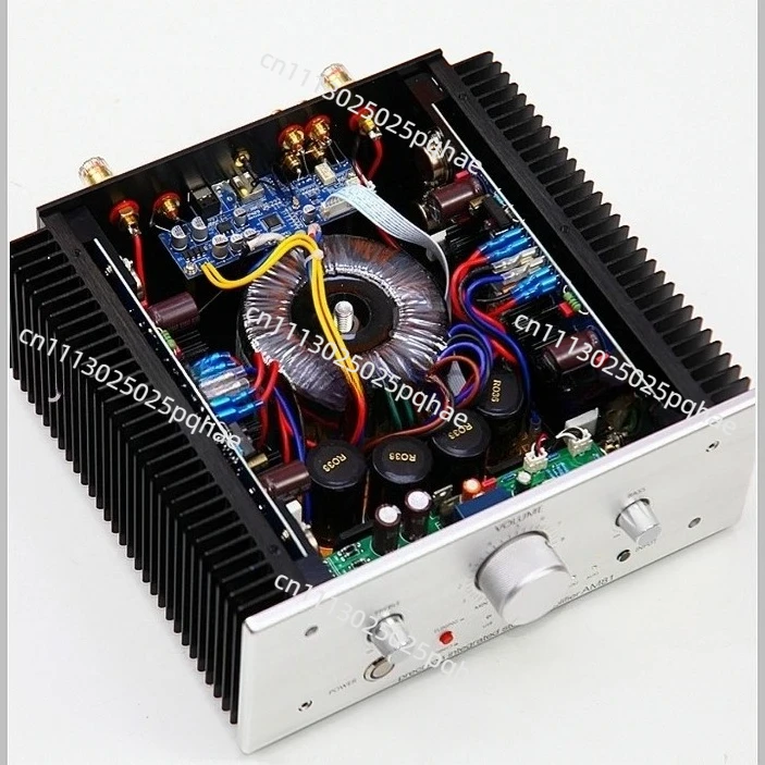 AM81 High Temperature HiFi Amplifier Gold Sealed Tube High Power Class A Bluetooth Fiber Coaxial USB Decoding