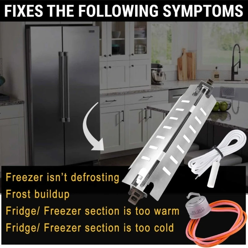 WR51X10055 냉장고 해동 히터 온도 조절기 온도 센서 어셈블리 전기 Dropshipping 용 냉장고 부품