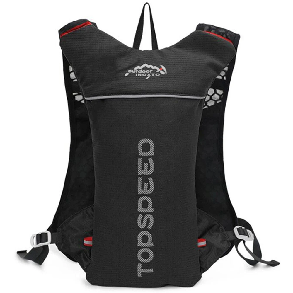 Trail Running Bag 5L Ultralight Backpack Hydration Vest Jogging Bag Men Breathable Marathon Bicycle Bag Fitness Running Backpack