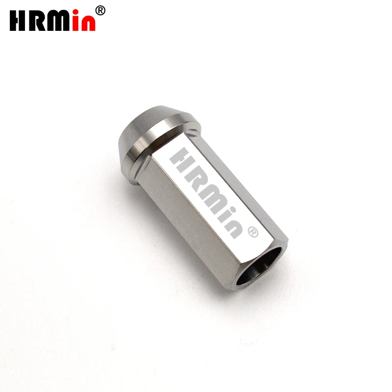 

Гайка колесная HRMin 20psM12*1.5/M12*1.25/M14*1.5/M14*1.25 мм с открытым концом, титановая, Gr.5, коническая, для гоночных автомобилей