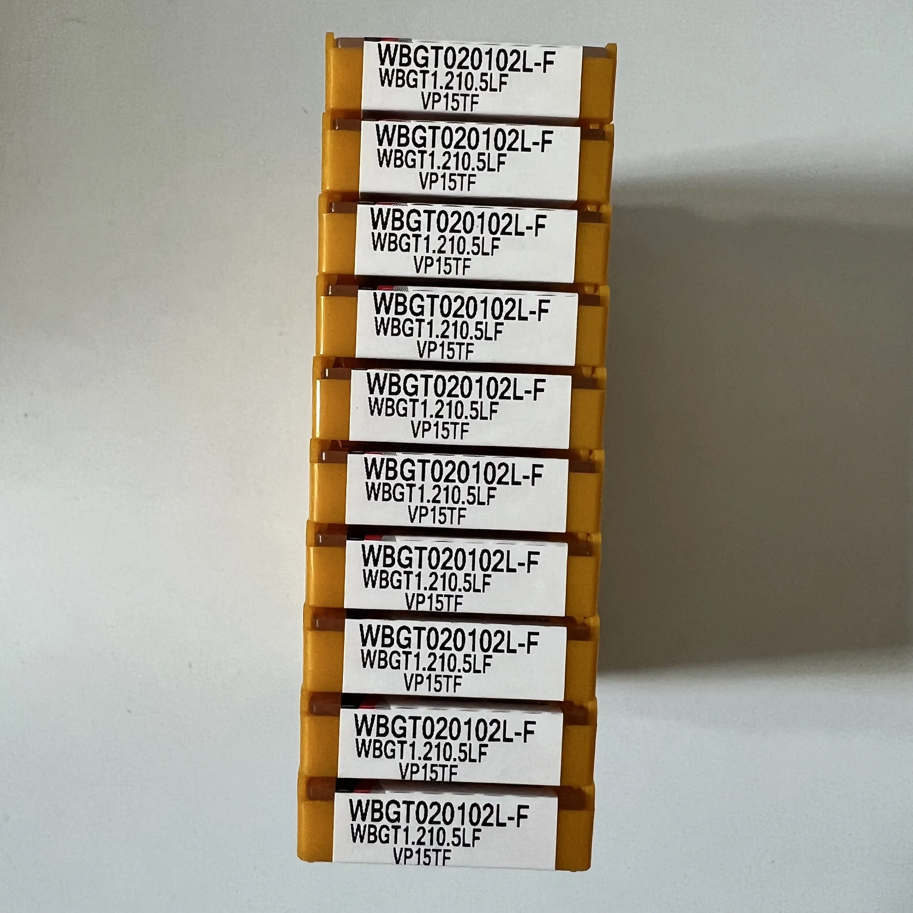 

WBGT020102L-F VP15TF Original CNC blade WBGT020104L-F VP15TF