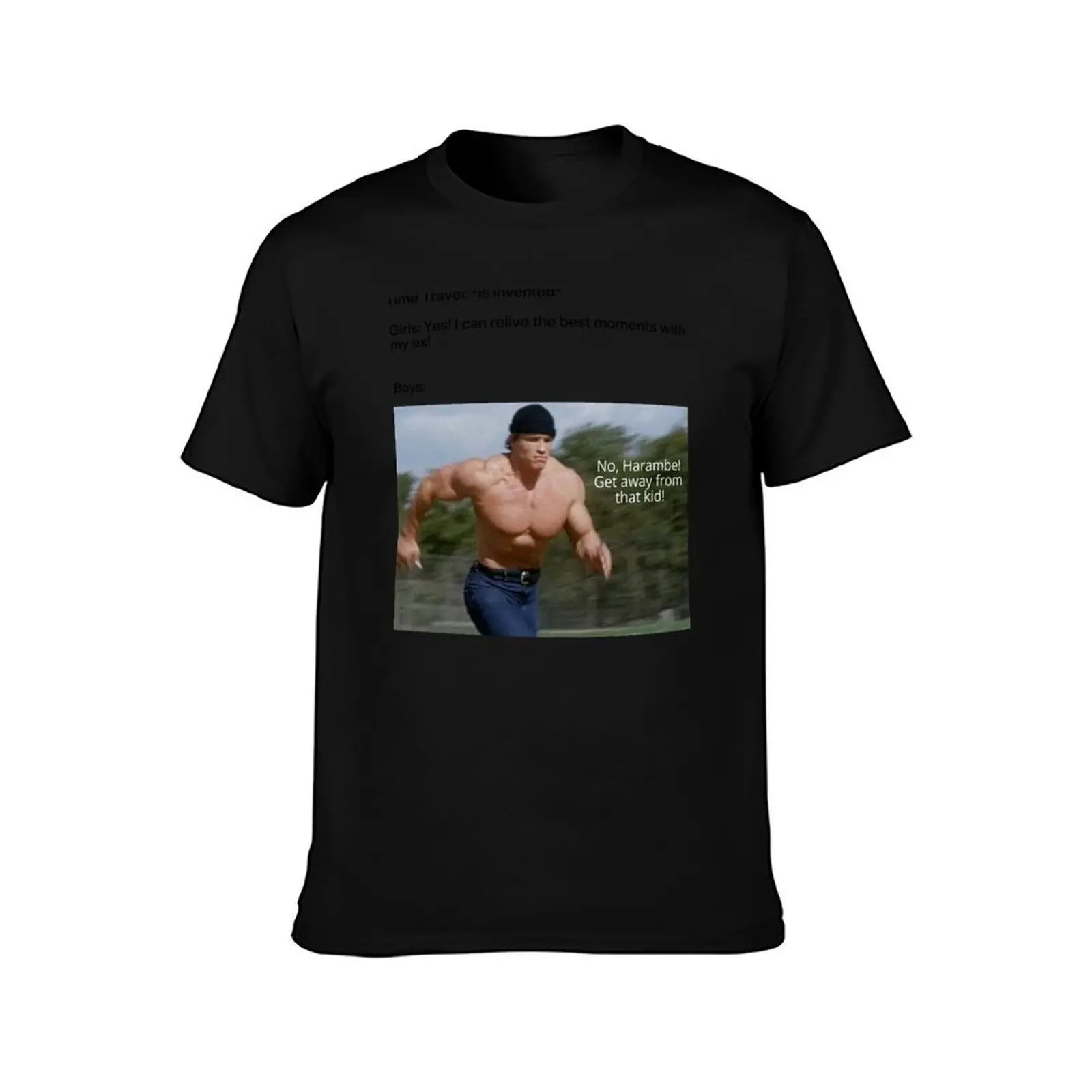 Arnold Running Meme -Funny Arnold Meme, Funny Meme, Terminator, Time Travel Arnold, Hercules in New York T-Shirt