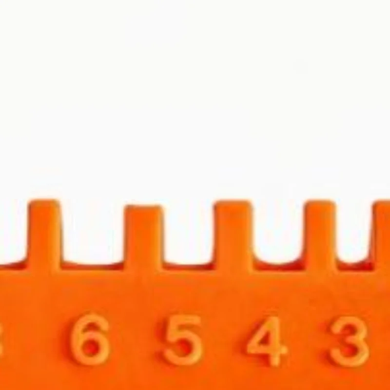 Numbered Hex Socket Organizer Punch-Free Wall Mount Tool Storage Rack For Pegboard Workshop