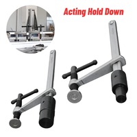 1pc Woodworking Desktop Quick Acting Hold Down Clamp Desktop Clip Hand Twisting Clip For Woodworking Benches 16/28MM Hole Tool