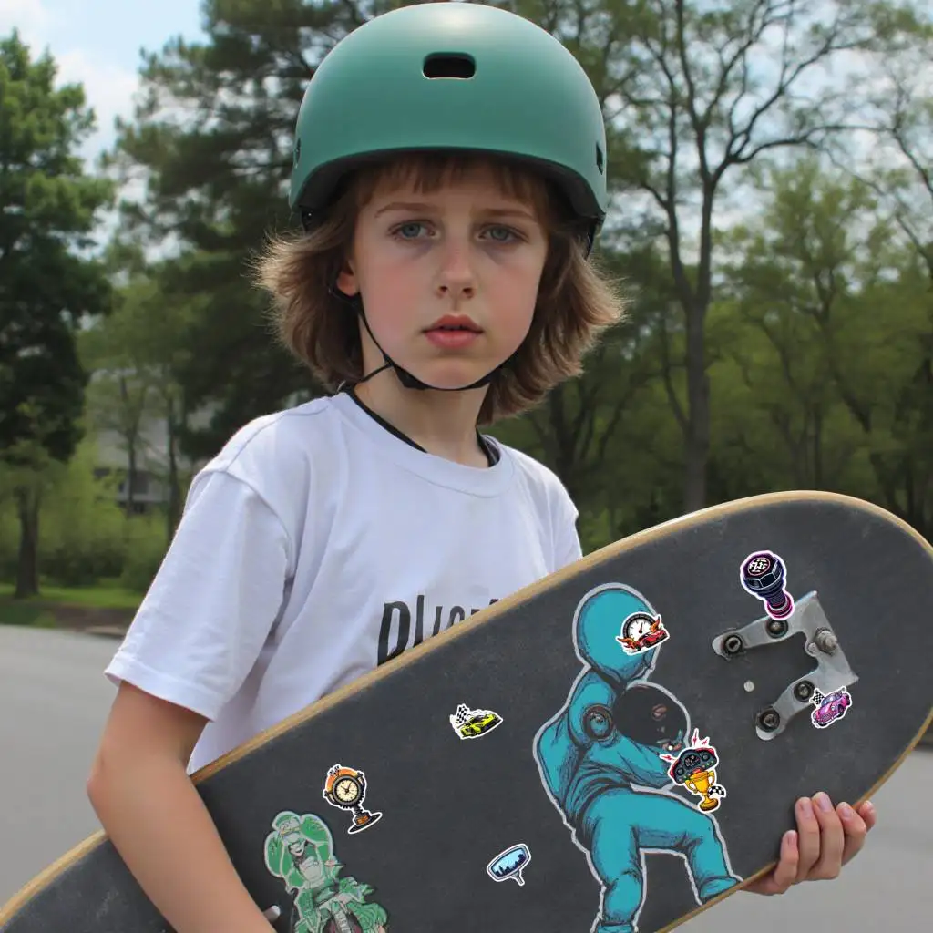 35pcs-50pcs Sporty Speed Stickers Dynamic Racing Trophy Stickers  Stickers For Notebook Luggage Mobile Phone Cup Laptop