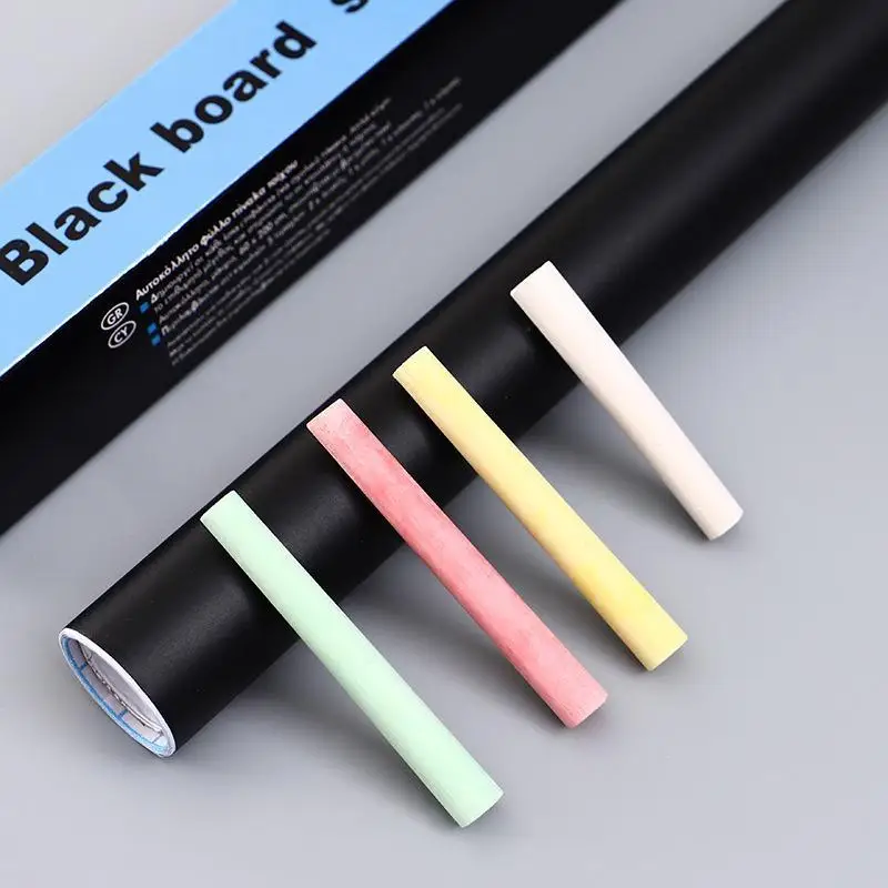 New 1pcs One Roll Of Self-Adhesive Vinyl Detachable Blackboard Wallpaper Of Detachable Blackboard Wallpaper