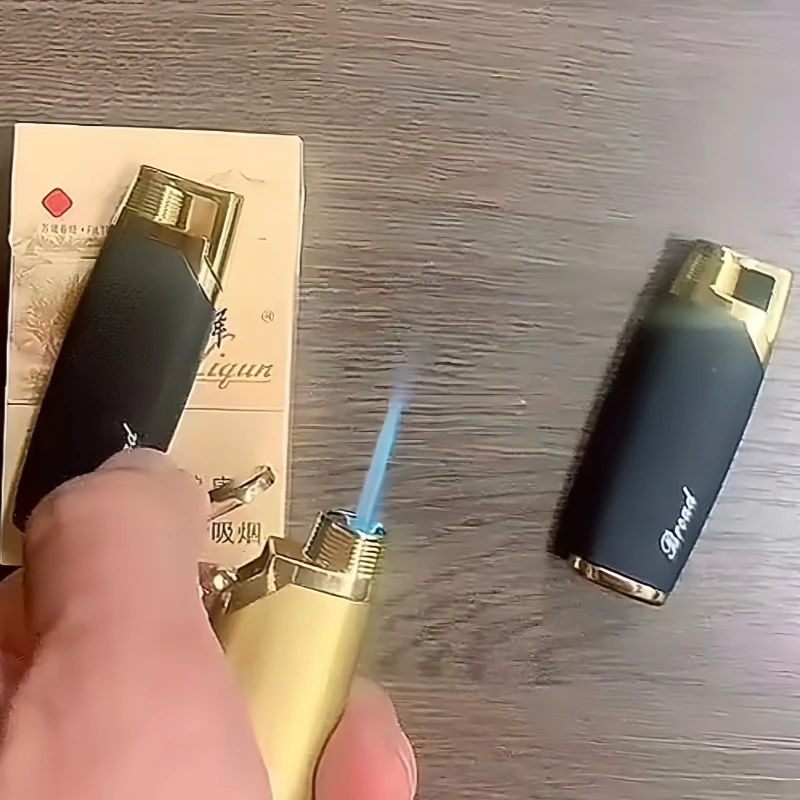 

Simplicity straight forward lighter, windproof electronic inflatable lighter, cigarette accessories, men's gift