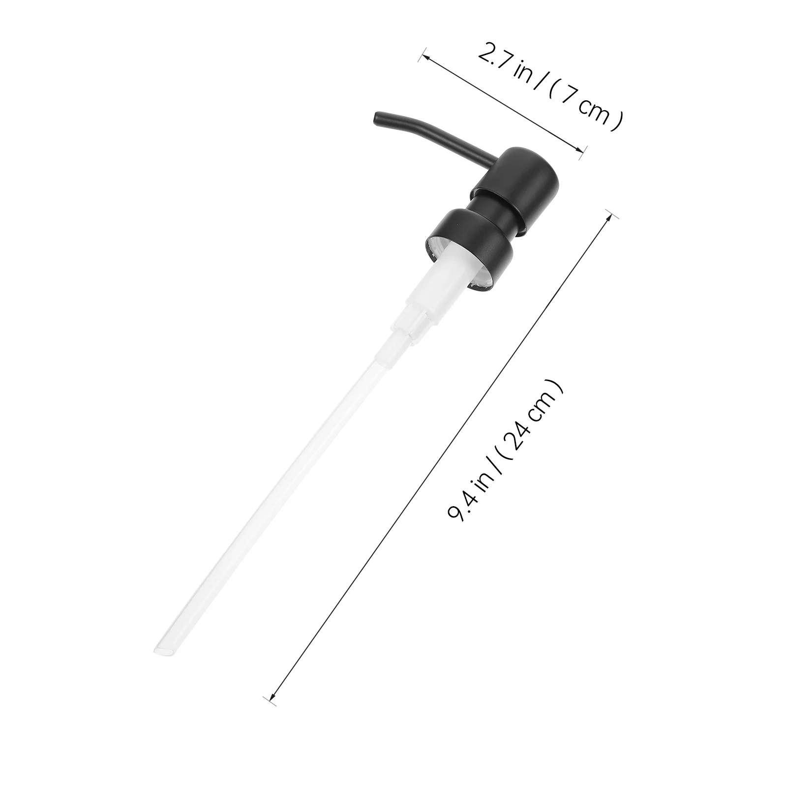 2pcs Chrome Plated Pump Head Stainless Steel Lotion Dispenser For Soap Bottle Replacement Toiletries Pump Accessory Bottle Pumps