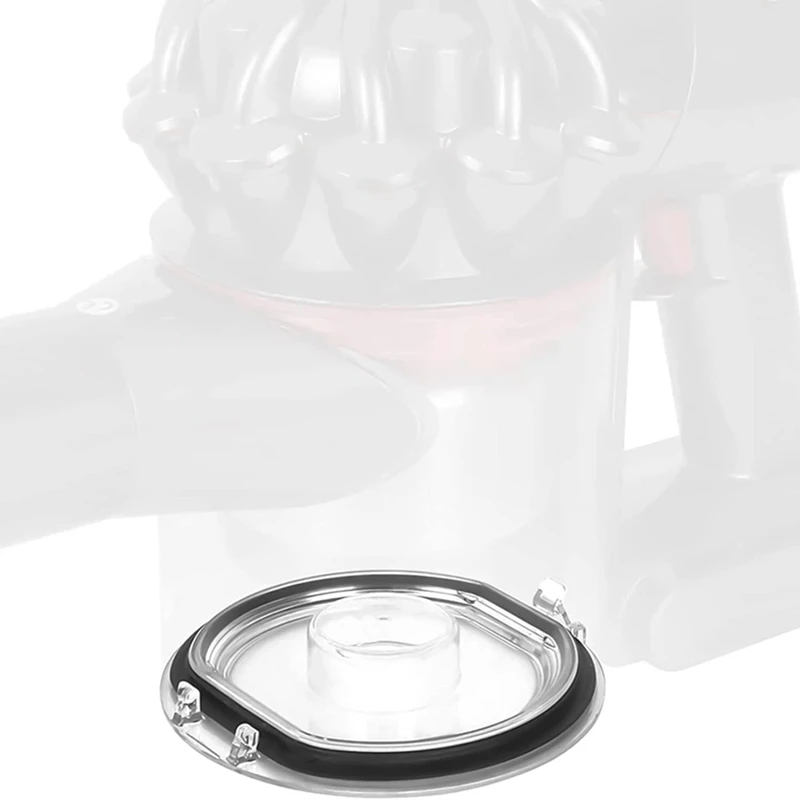 Сменная крышка пылесборника, фильтр, задняя крышка двигателя для Dyson V7 V8, беспроводные пылесосы, ремонт, детали для пылесоса