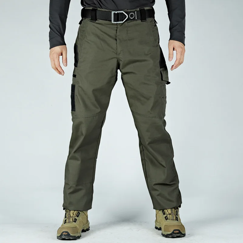 Waterdichte Werkkleding Broek Mannen Airsoft Kleding Militaire Uniformen Voor Mannen Broek Tactische Multi Zakken Broek