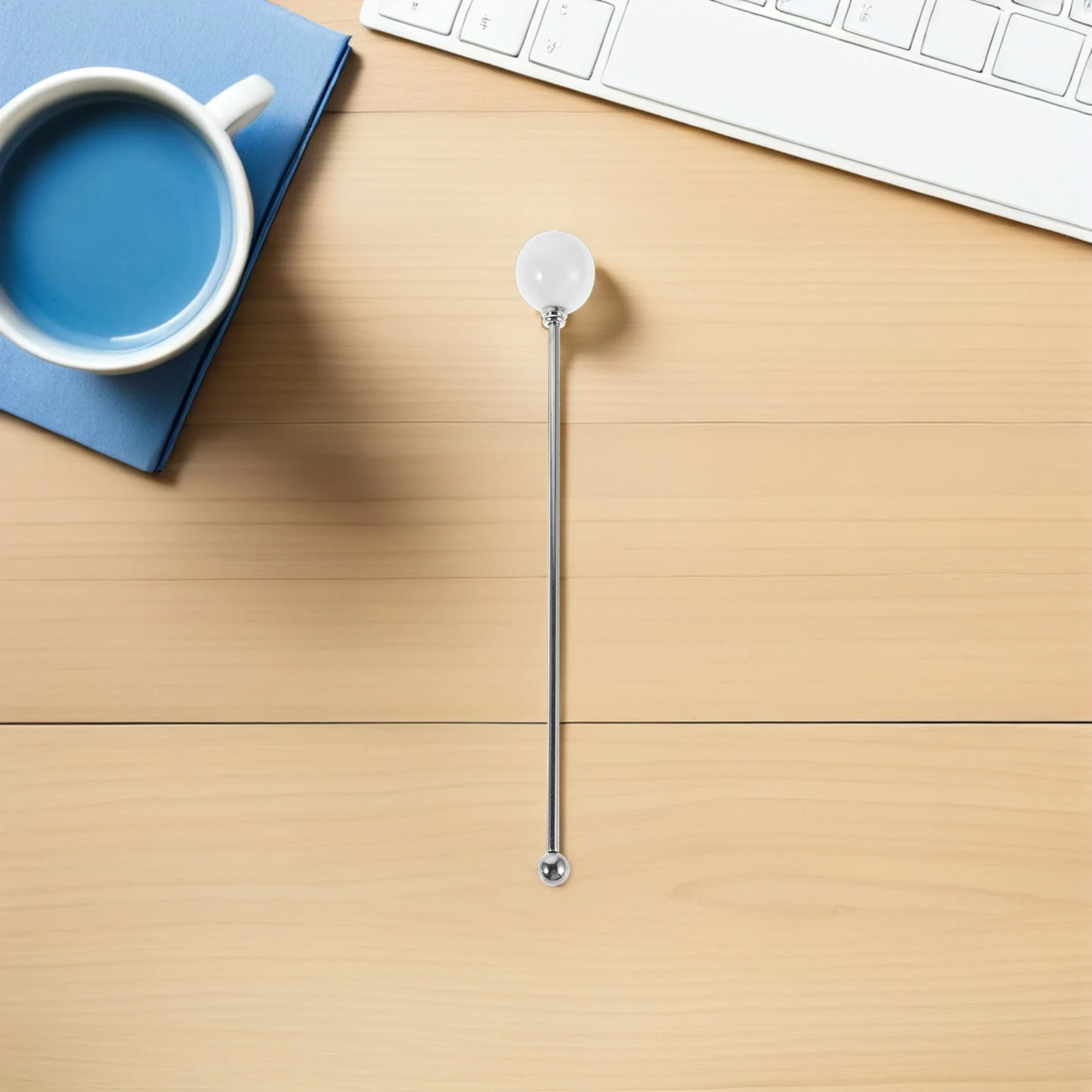 

4Pcs Stainless Steel Swizzle Sticks 6.7 Stainless Mixing Rods Cocktail Bar Drink Mixer Reusable Coffee Tea Whiskey Stirring