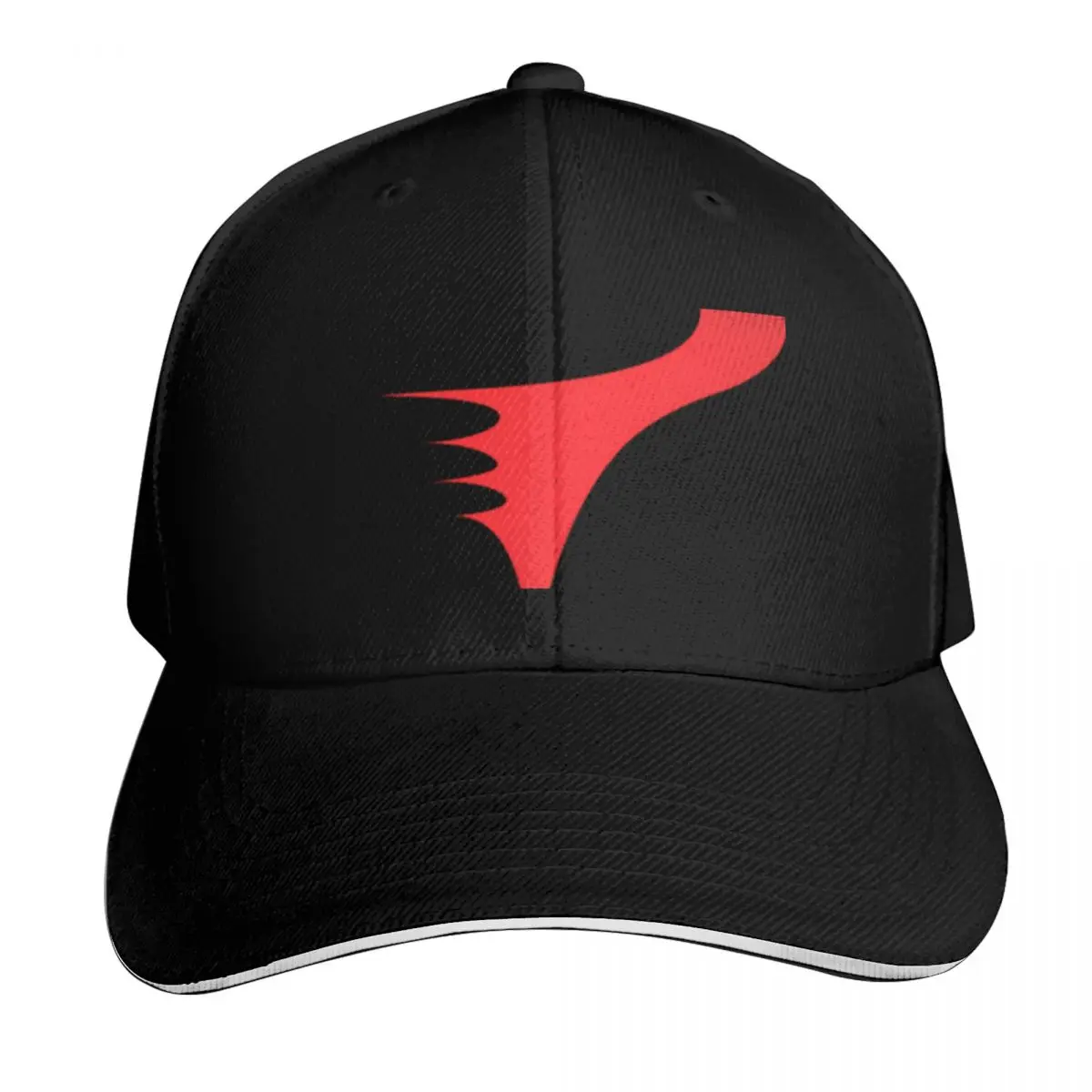 Big one bikes logo Baseball Cap black Visor Bobble Hat birthday Girl Men's