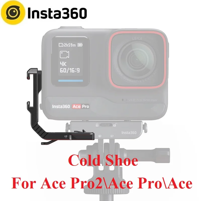 Insta360 Cold Shoe For  Insta 360 Ace Pro2\\Ace Pro\\ Ace Original Accessories