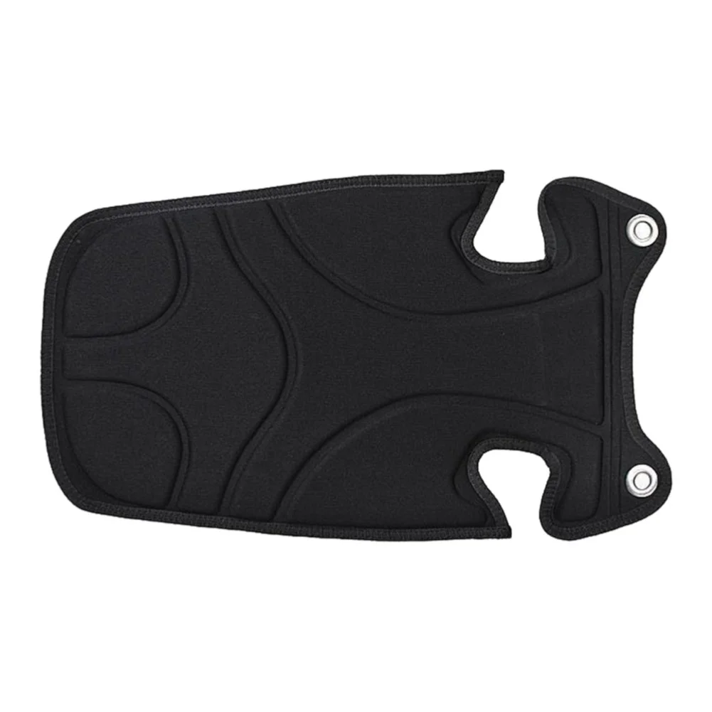 Compression Support Pad for Scuba For Bcd Backplate 10mm Thick Black Compressed Sponge Cushion 42.5 x 27 x 1 cm