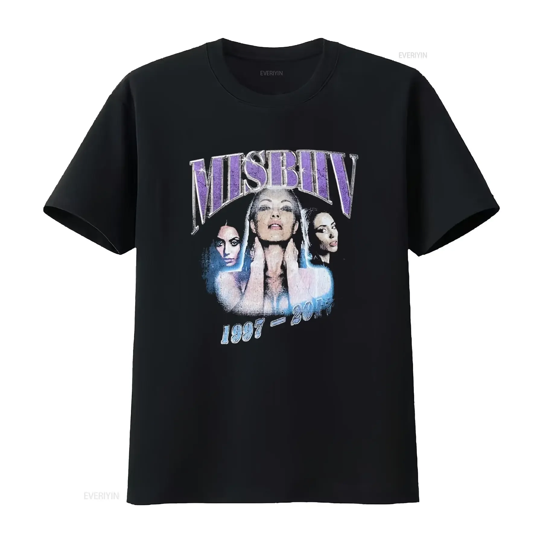 MISBHV Rest In Pieces Mens T Shirt Black Size L Girls Design Made Poland vintage Washed Unisex Comfortable Stylish Versatile