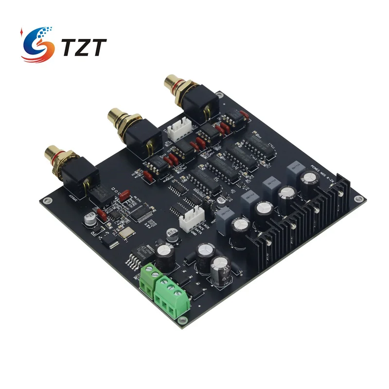 TZT-HIFI R2R DAC PCM61 4 병렬 차동 디자인, 비닐 스타일 디코더 보드