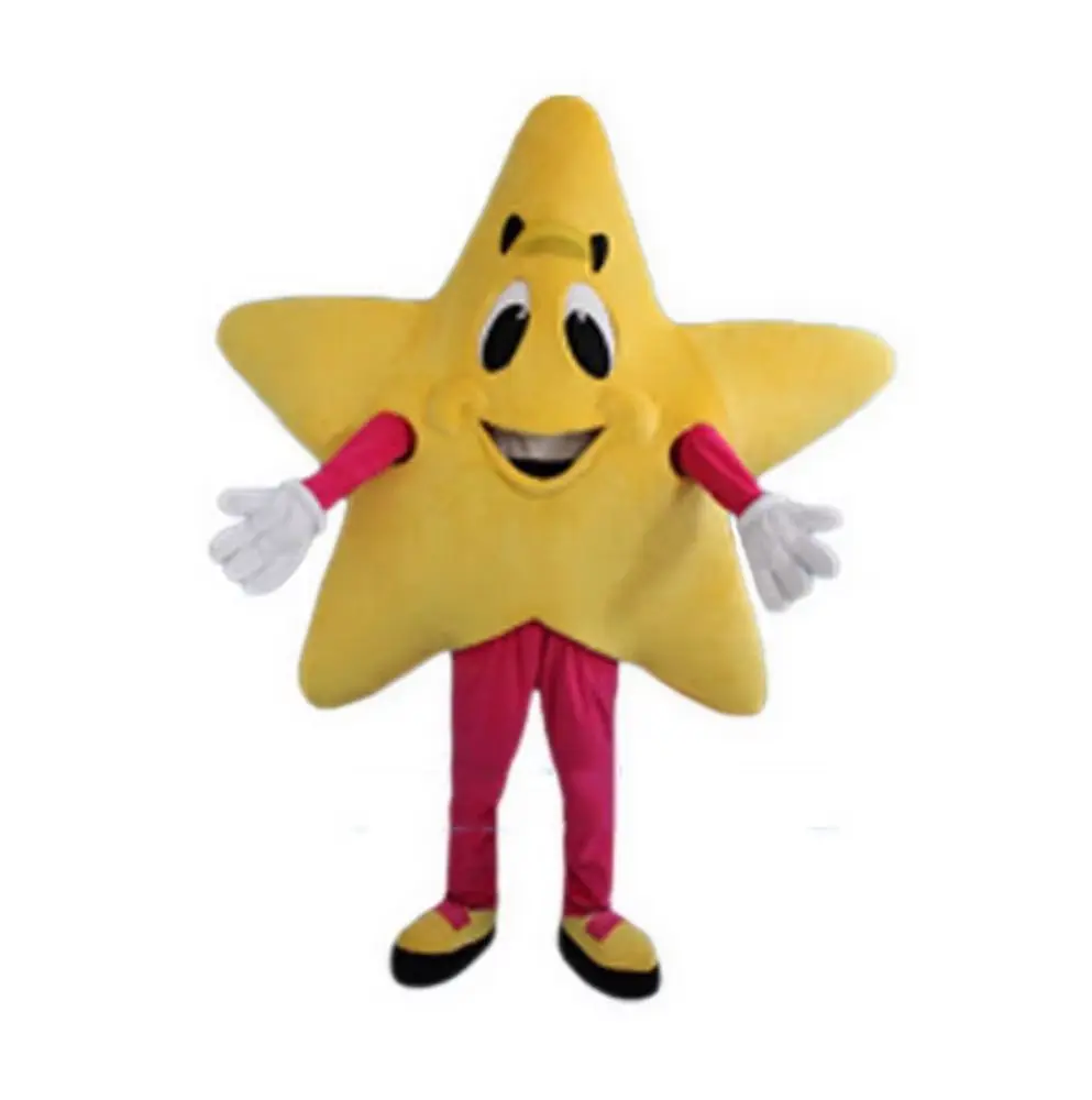 

New Adult Best Sale Star Fancy Cartoon Mascot Costume Christmas Fancy Dress Halloween Mascot Costume