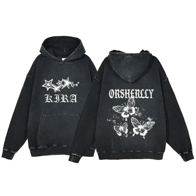 

Y2k Hoodies Men Women Fashion Graphic Washed Long Sleeve Goth Clothing Aesthetic Streetwear Vintage Pullove Oversized Sweatshirt
