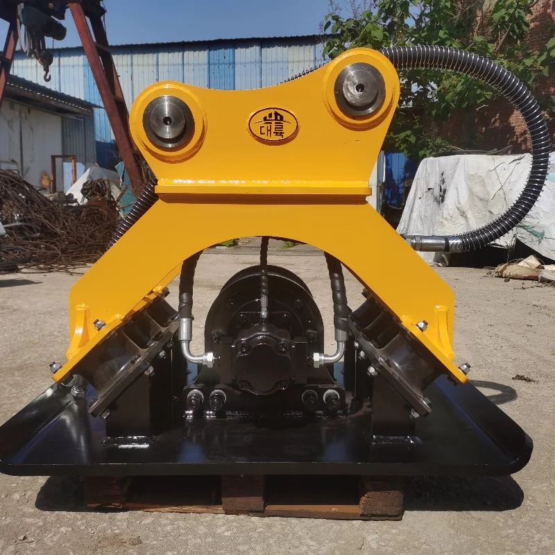 Factory Wholesale Excavator Hydraulic Hydraulic Vibratory Compactor Plate for Sale