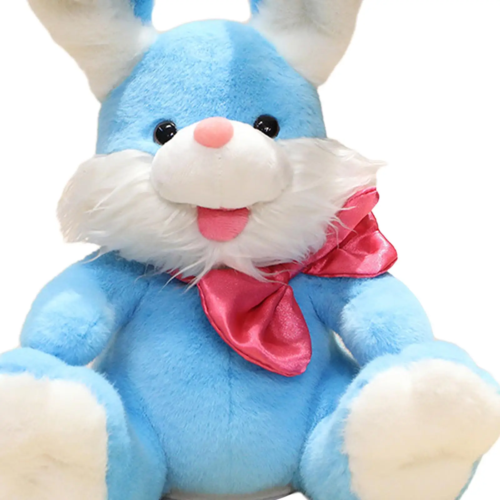 Animal en peluche lapin de pâques mignon, jouet électronique pour animaux de compagnie, jouet interactif en peluche avec oreilles mobiles
