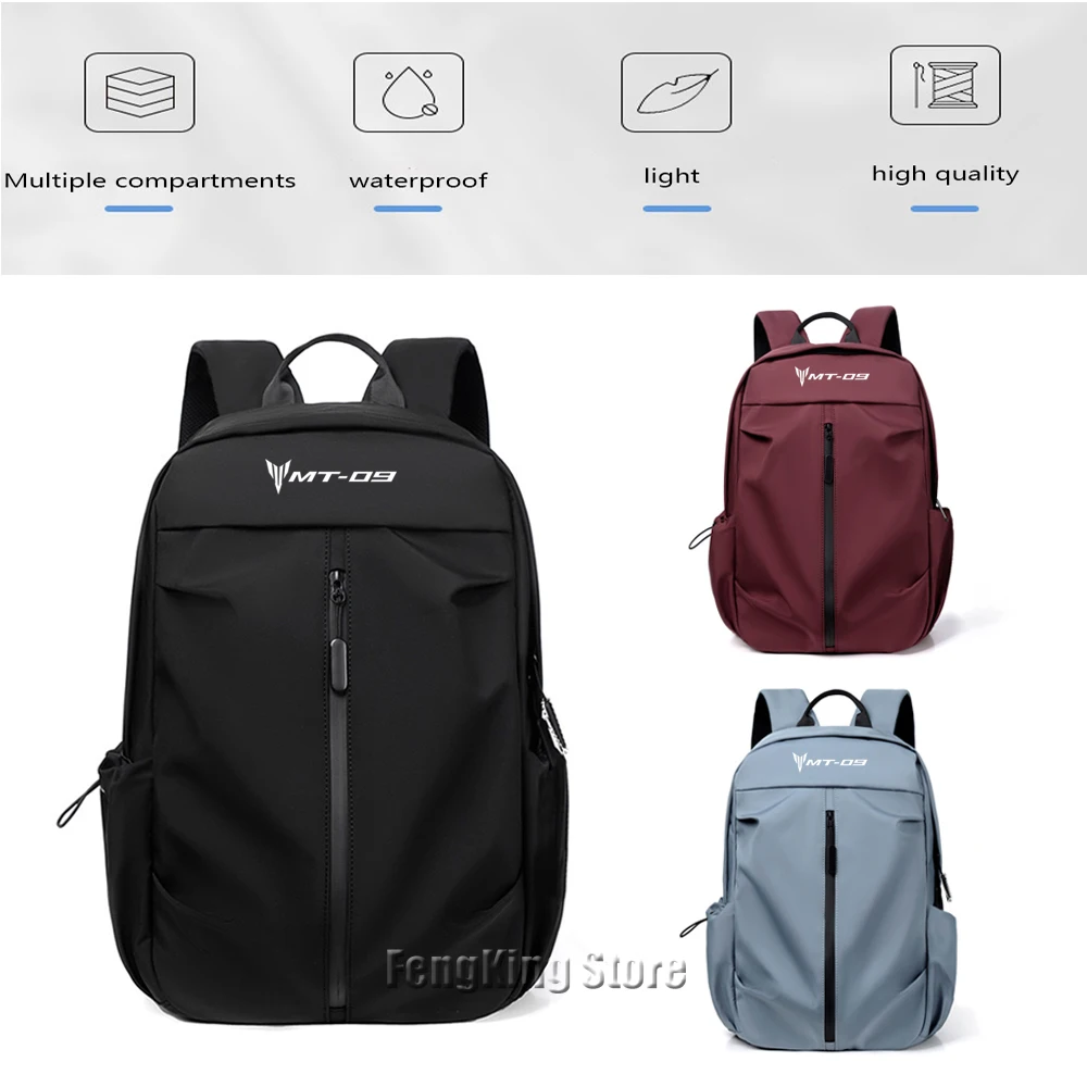 Motorcycle Backpack Oxford Cloth Waterproof Leisure Outdoor Sports Backpack For YAMAHA MT-09 MT09 Mt 09