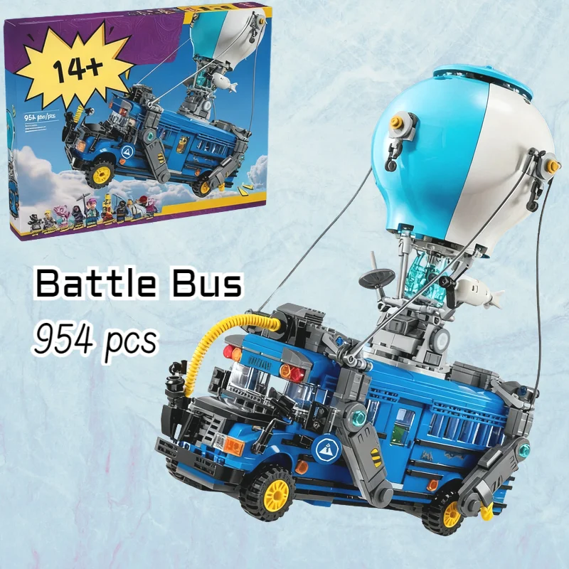954 pièces meilleur vendeur conduire le Bus de bataille 77073 blocs de construction ensembles de particules adaptés aux cadeaux de noël anniversaire