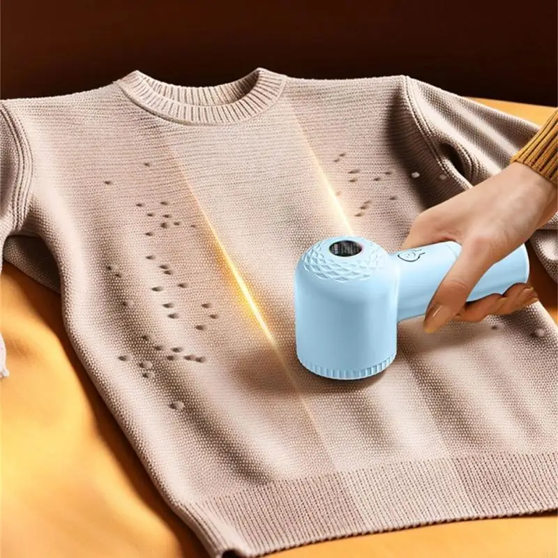 J1HF Electric Portable Sweater Shaver Fabric Shaver with 3 Speeds Remove Pilling from Clothes Furniture Couch Sweater Blanket