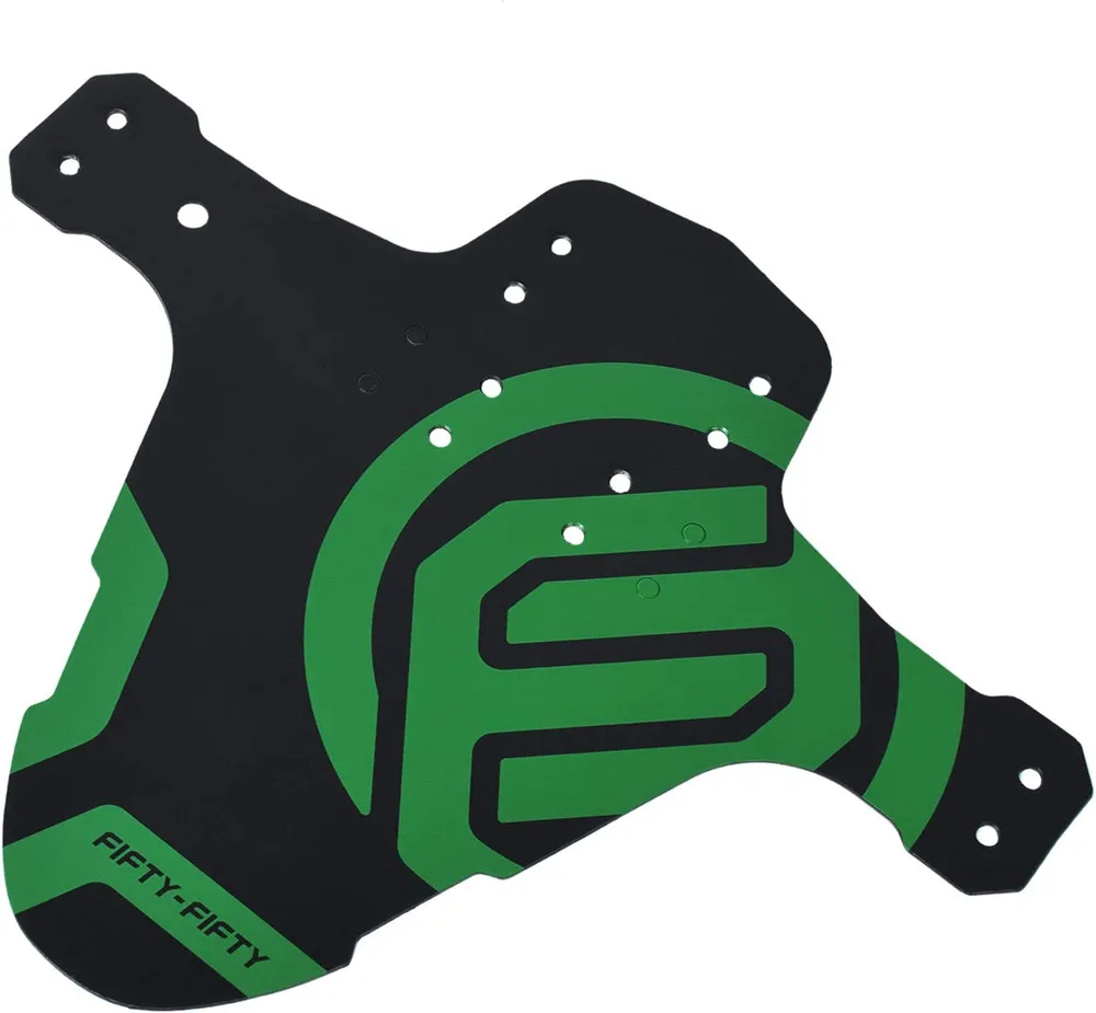 FIFTY-FIFTY Mountain Bike Fender, MTB Mudguard, Front and Rear Compatible Bicycle Mudguard, Fits 26
