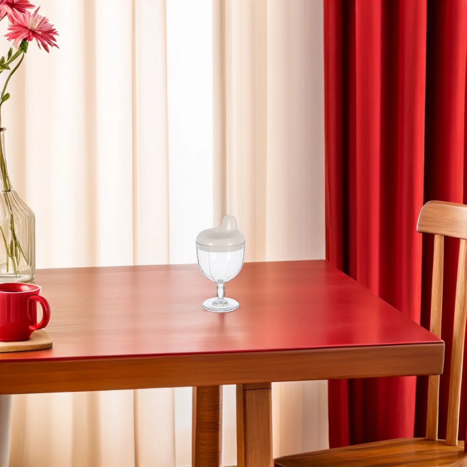 

2 шт. многоразовых стаканчиков для малышей, 150 мл, с устойчивым дном, яркий дизайн, для увлажнения, дома, в детском саду, на улице