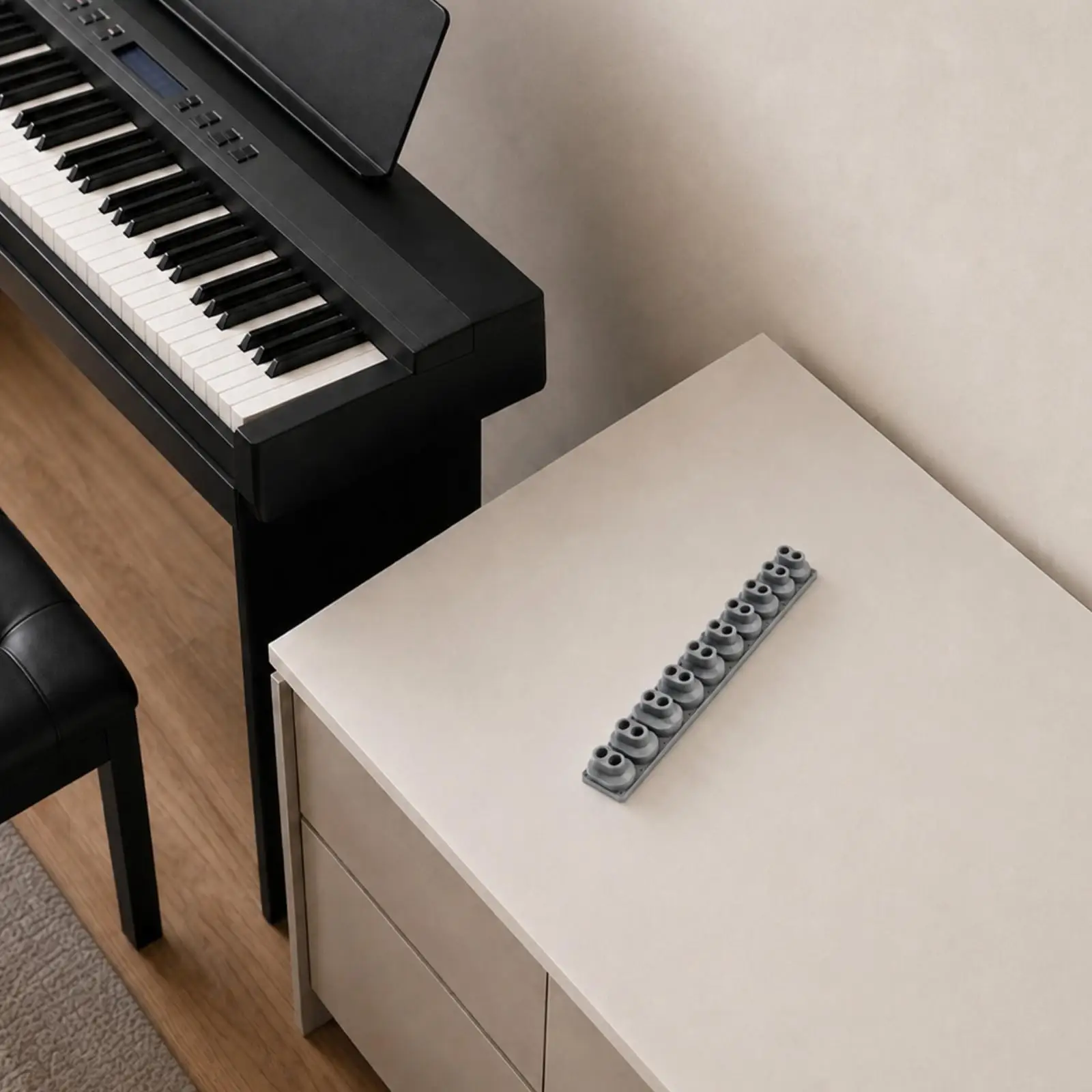 Conductive Rubber Strip for Electronic Keyboard Replacement Repair Part for Music Workstation Keys