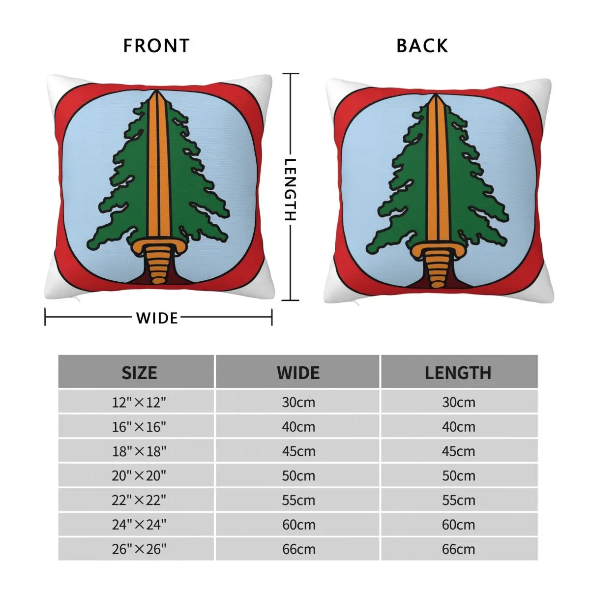 Book House Boys Badge Twin Peaks Square Pillowcase Pillow Cover Polyester Cushion Comfort Throw Pillow for Home Living Room