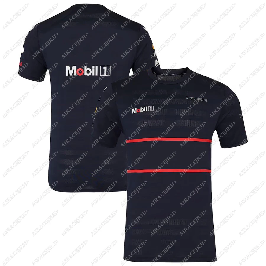 Bull Racing For HONDA Team Motorsport Sports T-Shirt Mens Car Fans Quick-Dry Not Fade Jerseys Summer