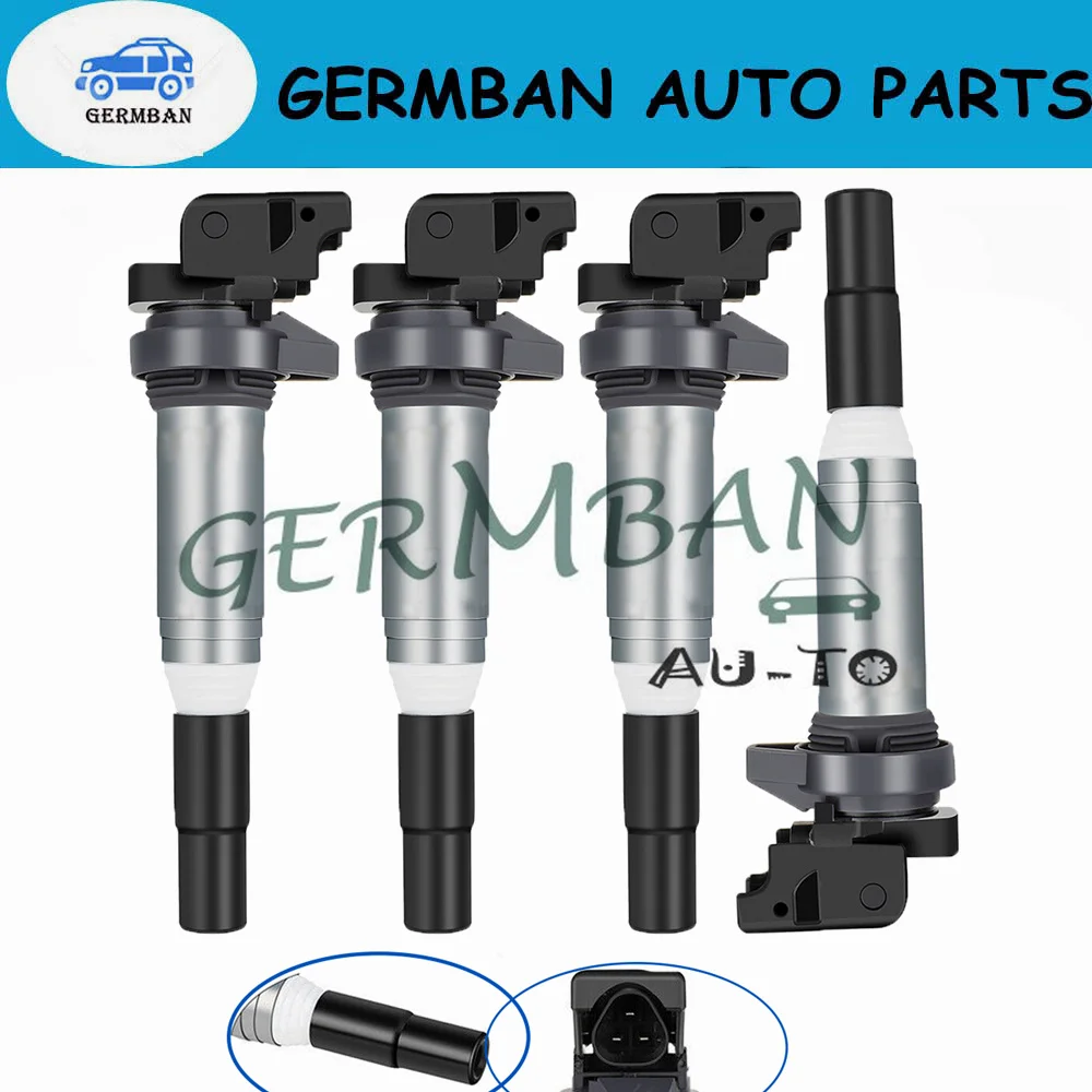 

12137575010 4pcs Ignition Coil for BMW X5 X3 Z4 325i 325Ci 328i 330Ci 335i 525i 528i 545i 745Li UF522 12137551260 12137594937