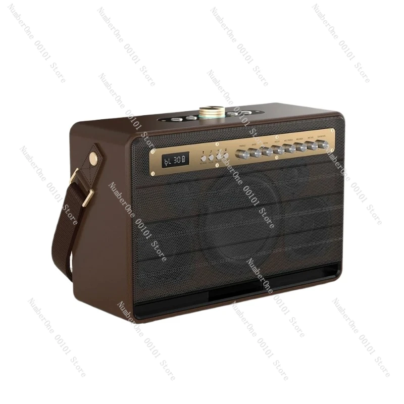 K6L 120W Output Power Portable Bluetooth Boombox Speaker With Mic, For Karaoke