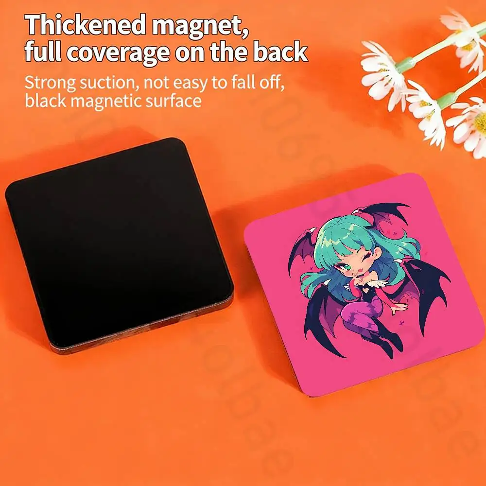 M-Morrigan A-Aensland Fridge Magnets Magnetic Refrigerator Memorial Gifts For Kitchen Office Locker Travel Home Deco