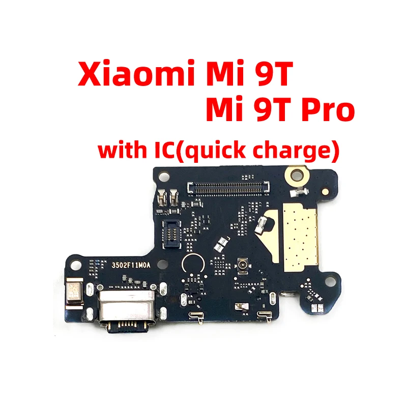 สำหรับ Xiaomi Mi 9T Pro ขั้วต่อแท่น mi9T ชาร์จ USB พอร์ตชาร์จสายเคเบิลแบบยืดหยุ่นสำหรับเปลี่ยน