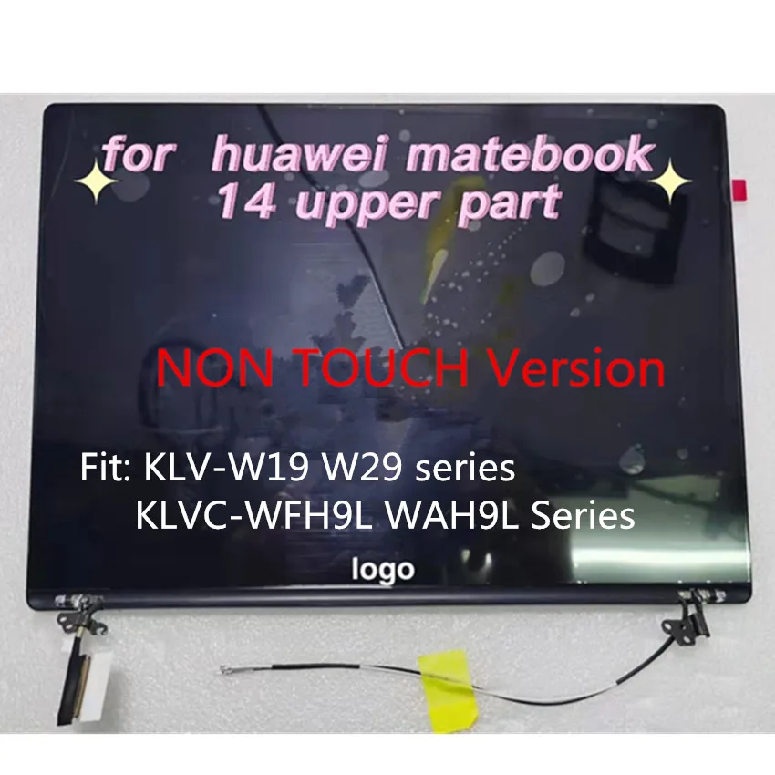 14 Notebook IPS LCD screen Assembly For Huawei MateBook 14 KLV-W19L W29 W09 KLVC WFH9 WAH9 NO Touch Screen Full Complete Parts