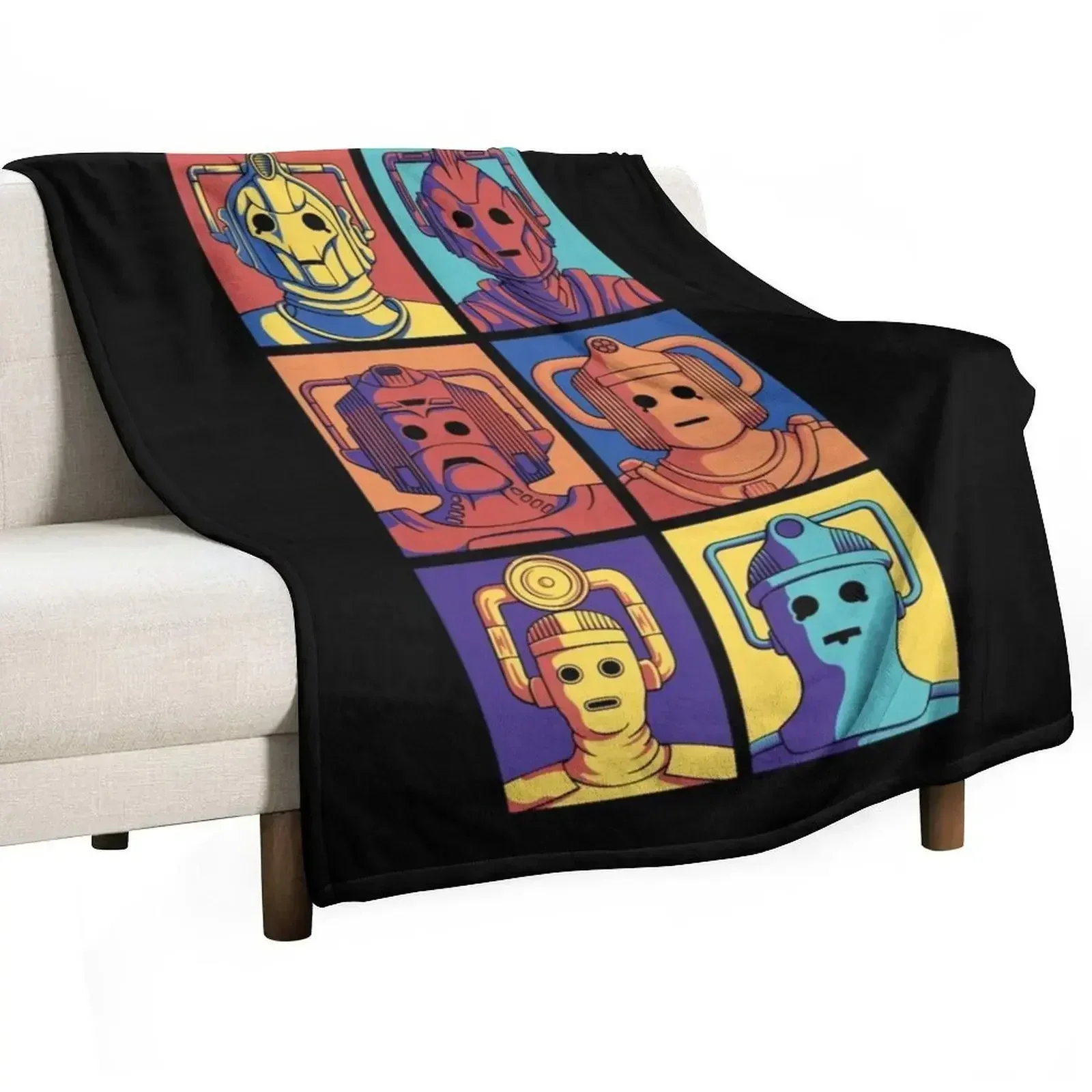 Cyberpop Evolution Throw Blanket Luxury Throw For Baby christmas gifts Bed Fashionable Multi-Purpose Blankets