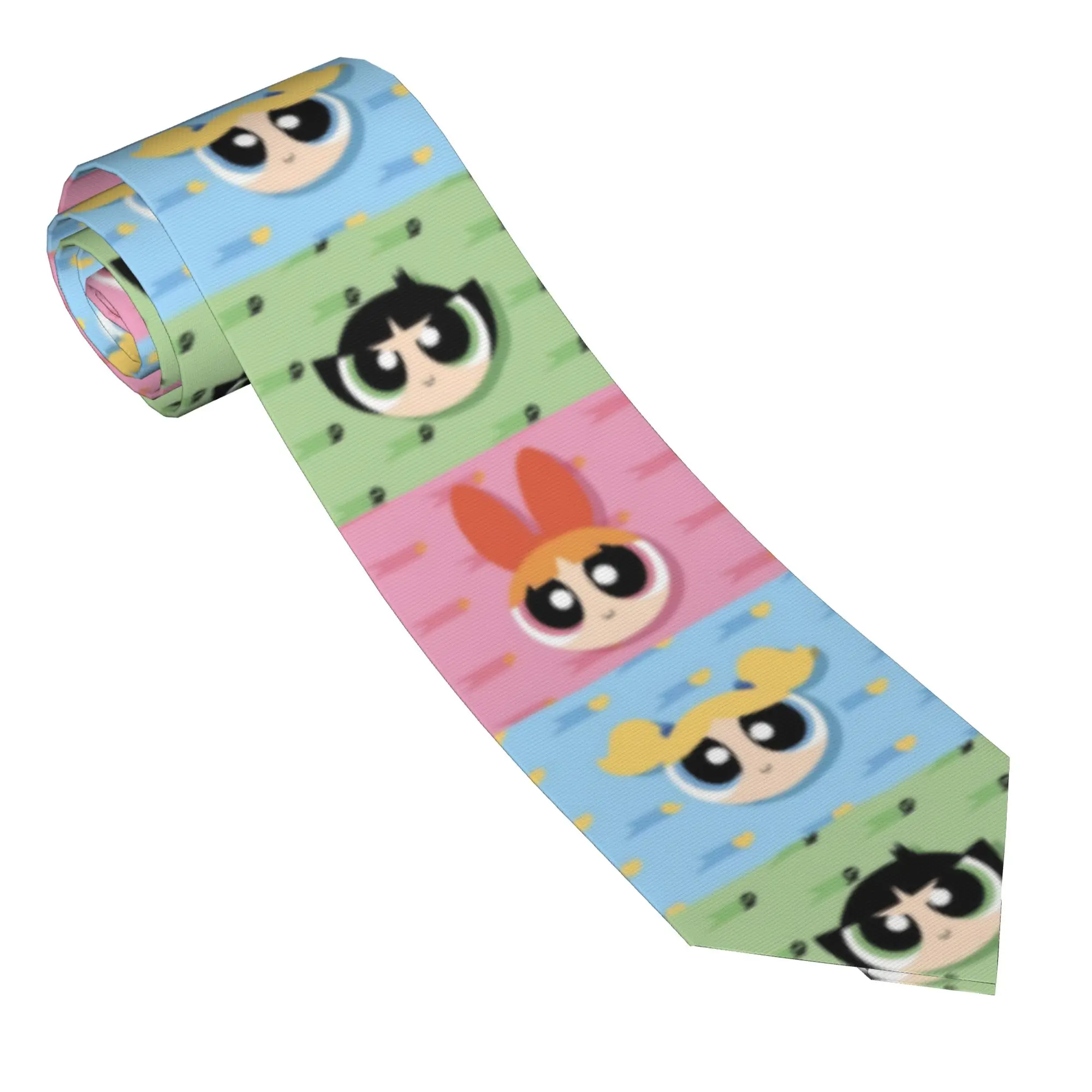Neckties Whoopass Girls Comedy Cartoon Men Women 8 cm Classic Neck Ties  for Mens Suits Accessories Cravat Wedding Office
