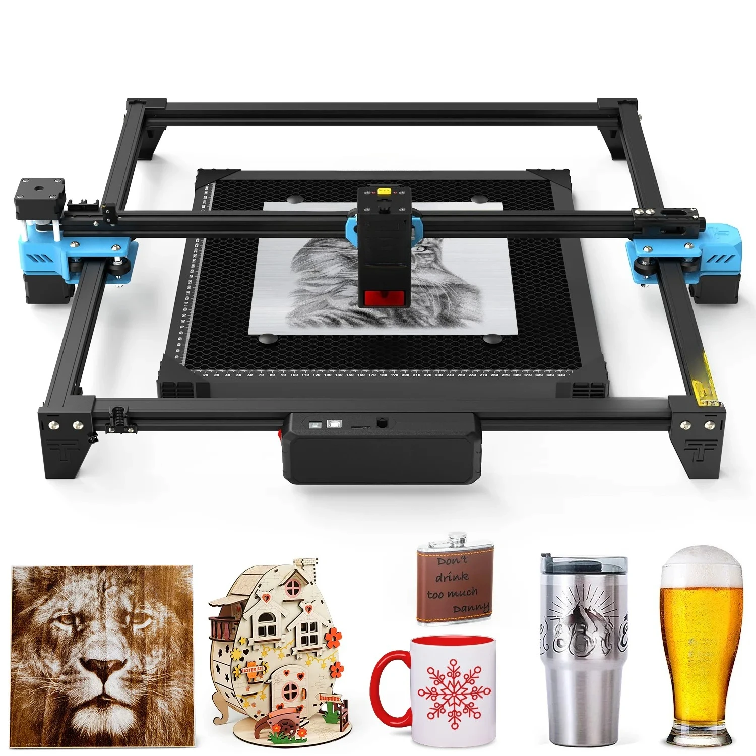 

For Powerful Laser Engraver CNC With Limit Switch Support Offline Engraving Metal Laser Engraving Machine