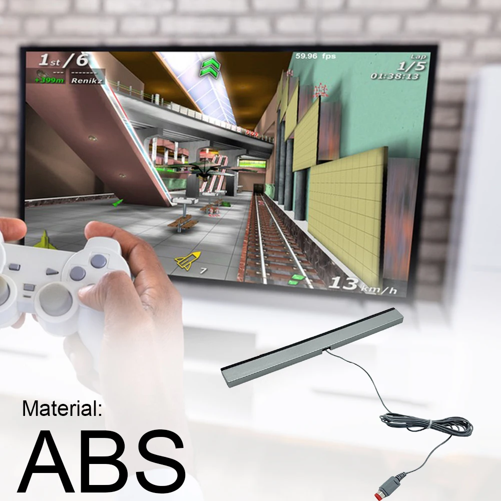 Receptor de Sensor de Movimiento con Cable de Alta Calidad para Nintendo WII WIIU con Detección de Sensor Confiable para Accesorios de Juego