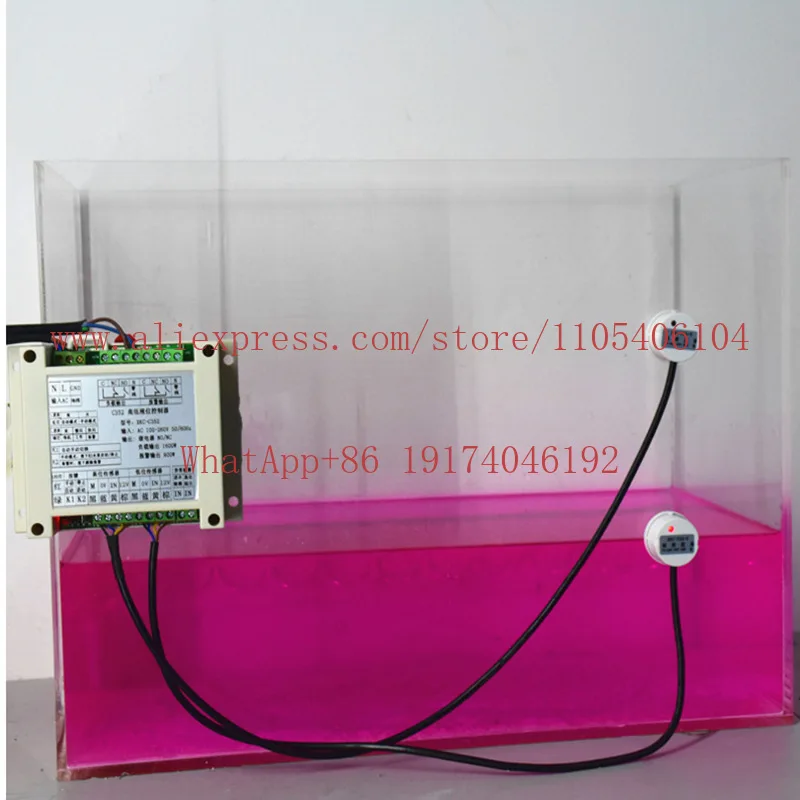 Non-contact liquid level controller Water tank Fish tank Water level switch Liquid detection sensor Fully automatic