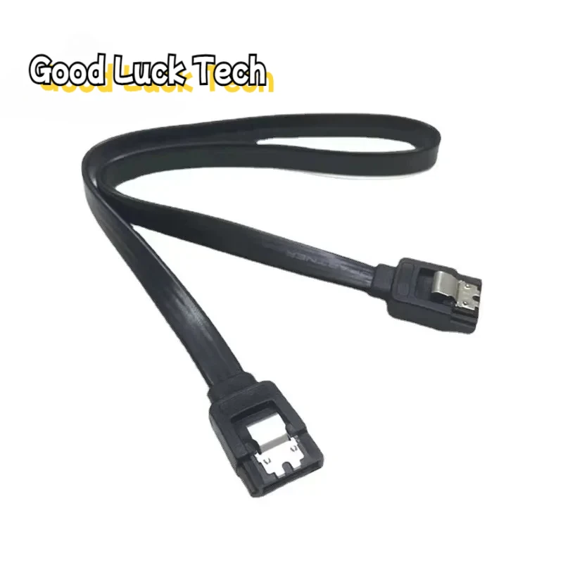 Bargain price 7Pin with Latch SATA3.0 6gb/s Ssd Hard Drive SATA 3.0 Data Cable 7Pin SATA Female to Female Interface